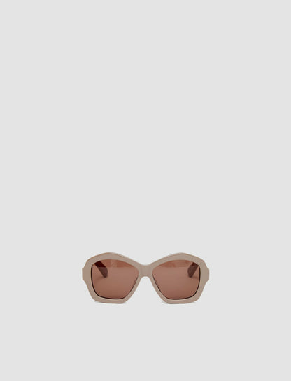 JOSEPH Fashion Women Round Sunglasses Frozen Mocha