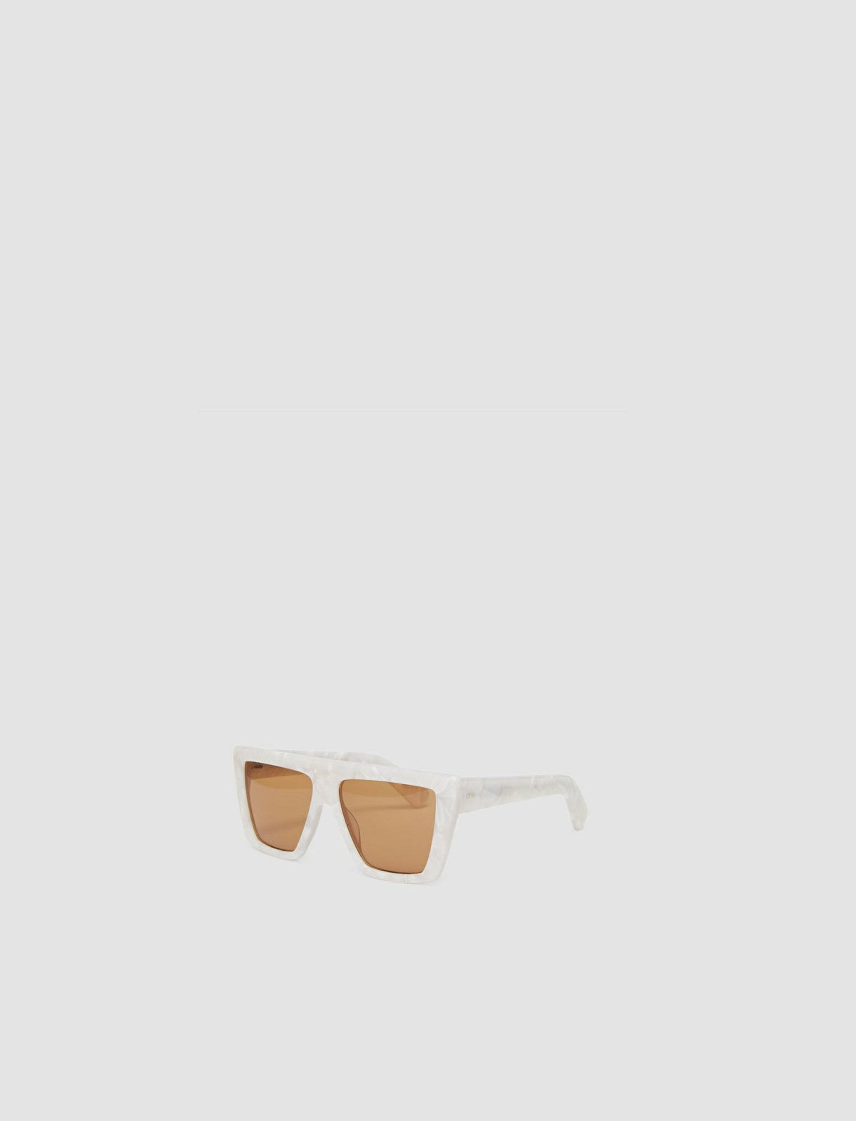 JOSEPH Fashion Women Square Sunglasses Oyster White