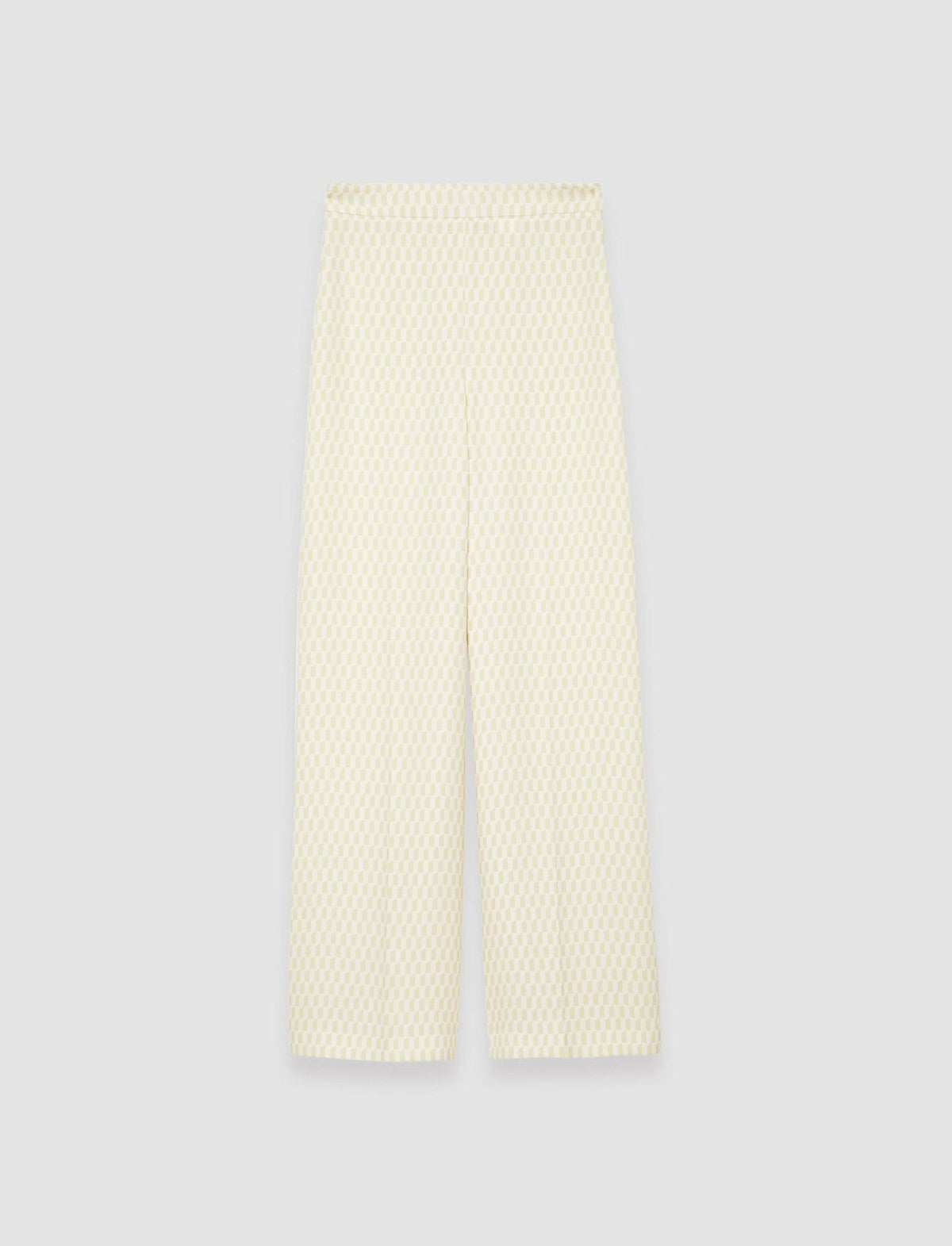 JOSEPH Fashion Women Alcove Print Alane Trousers Pale Olive/Ivory