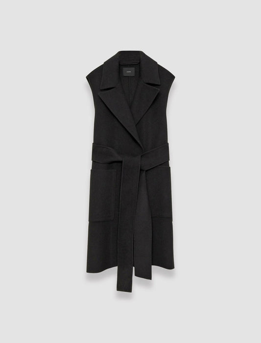 JOSEPH Fashion Women Double Face Cashmere Garance Jacket Black