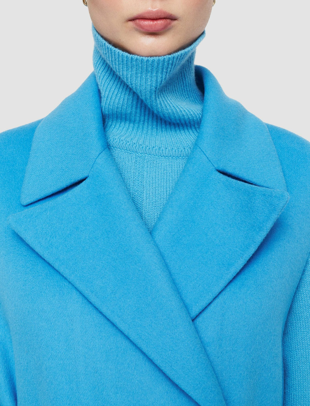 JOSEPH Fashion Women Double Face Cashmere Garance Jacket Dark Arctic