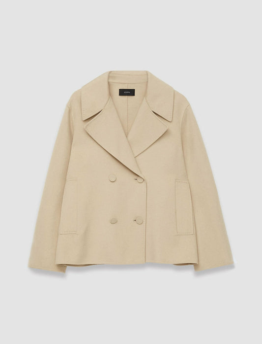 JOSEPH Fashion Women Gilkes Light Double Face Jacket Safari