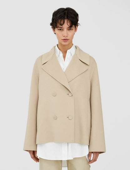 JOSEPH Fashion Women Gilkes Light Double Face Jacket Safari