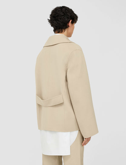 JOSEPH Fashion Women Gilkes Light Double Face Jacket Safari