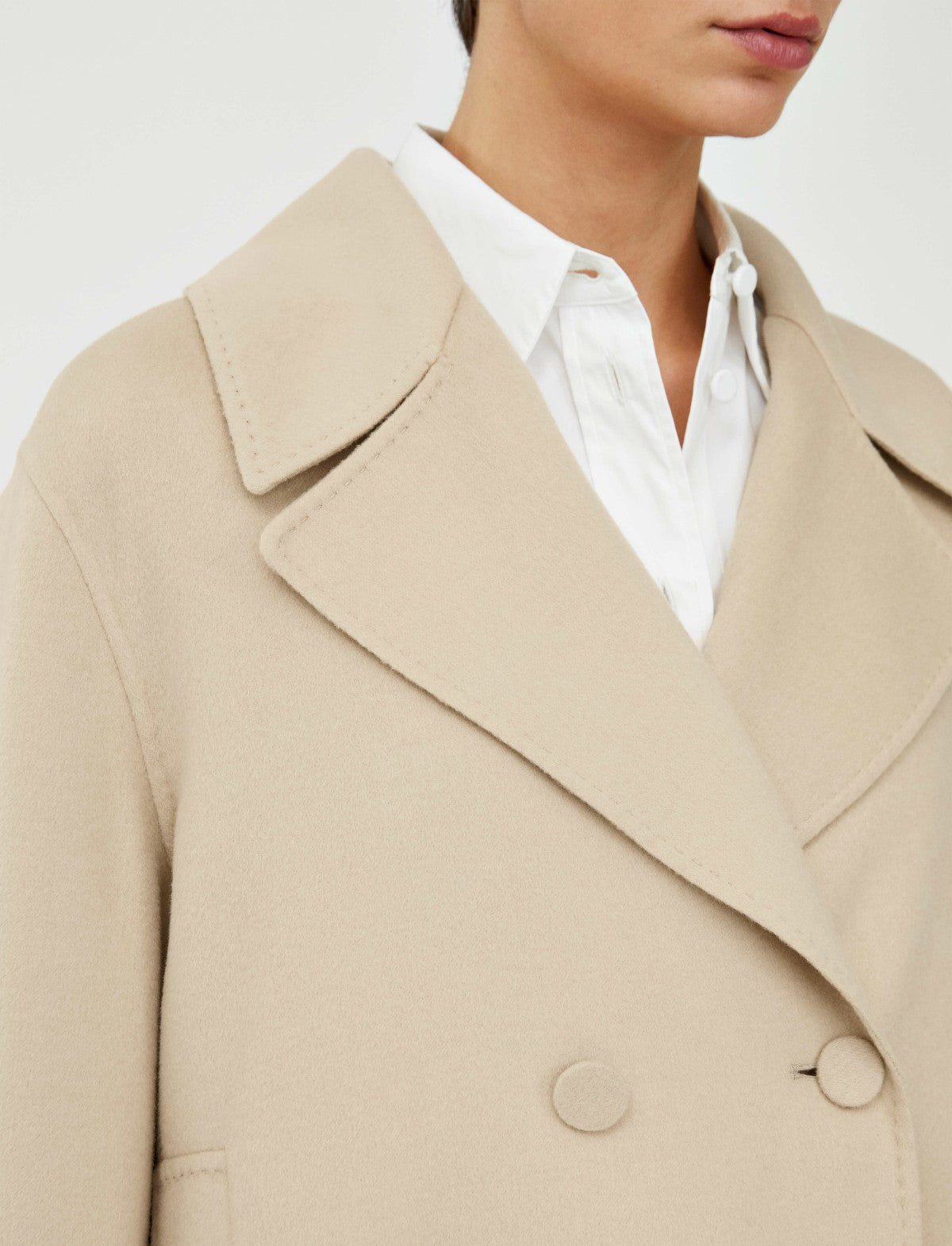 JOSEPH Fashion Women Gilkes Light Double Face Jacket Safari