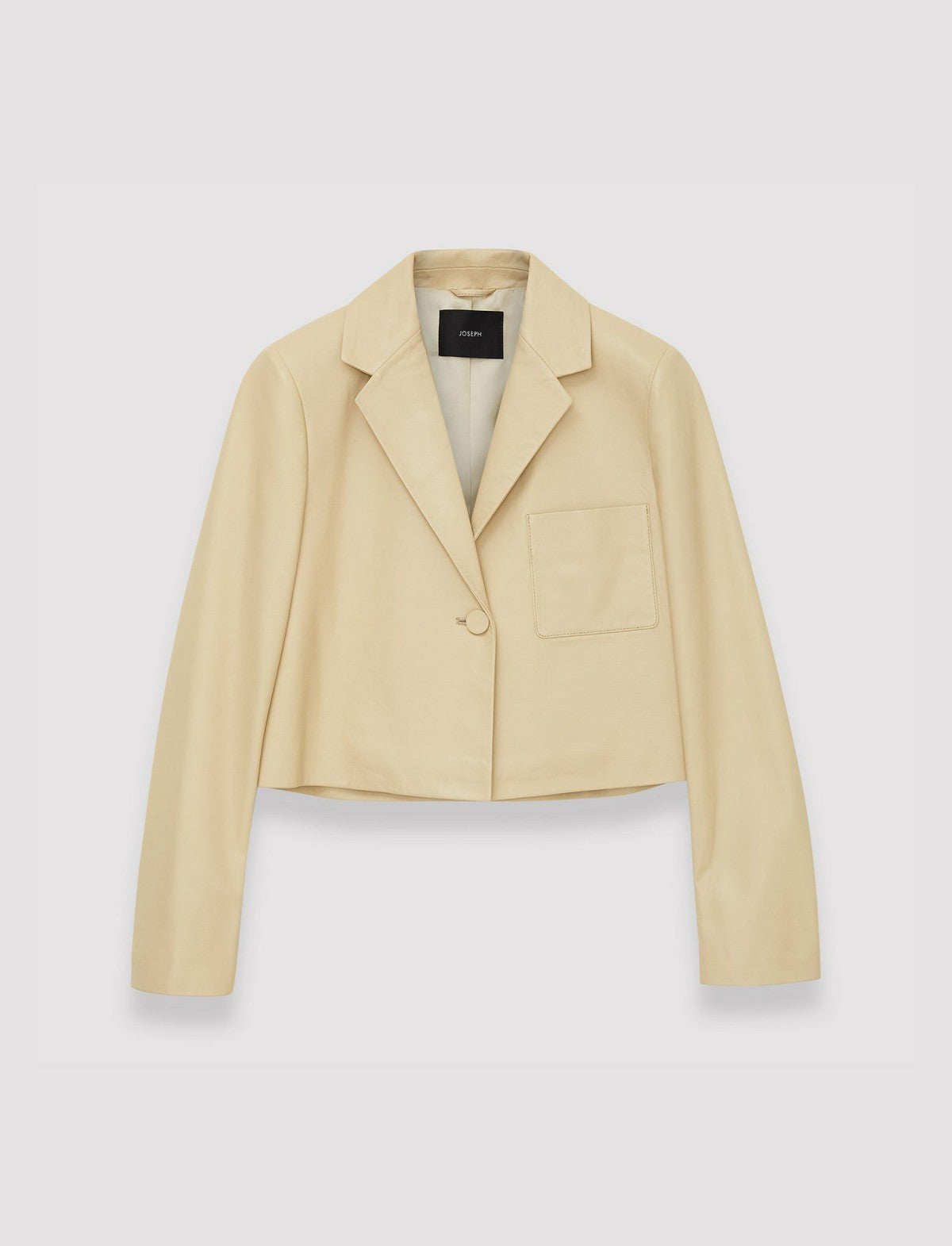 JOSEPH Fashion Women Nappa Leather Jamot Jacket Safari