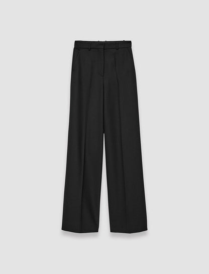 JOSEPH Fashion Women Fluid Wool Alana Trousers Black