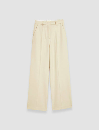 JOSEPH Fashion Women Fluid Wool Alana Trousers Pale Olive