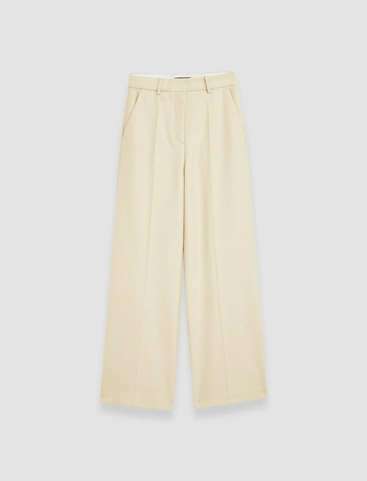 JOSEPH Fashion Women Fluid Wool Alana Trousers Pale Olive