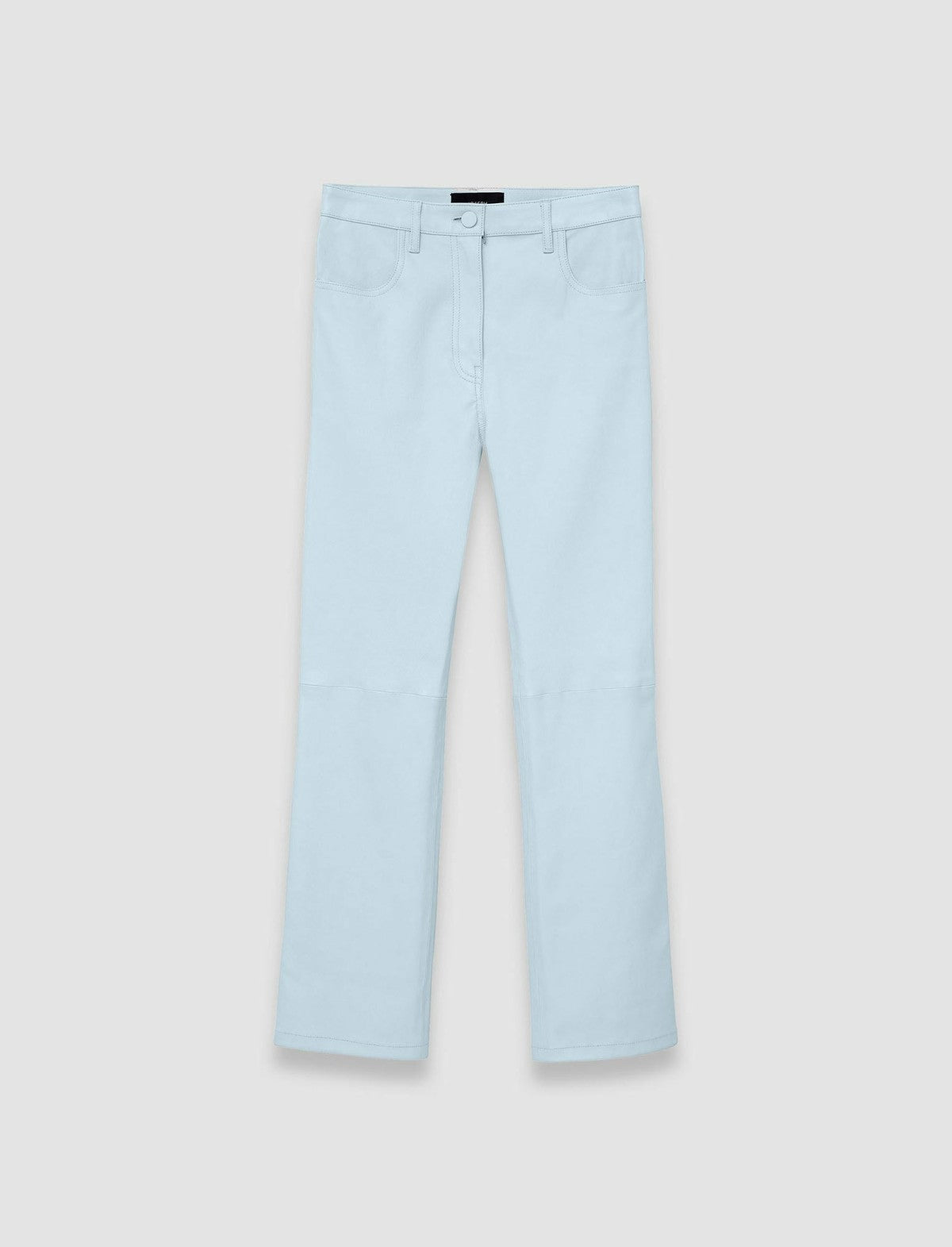 JOSEPH Fashion Women Duke Leather Stretch Trousers Arctic