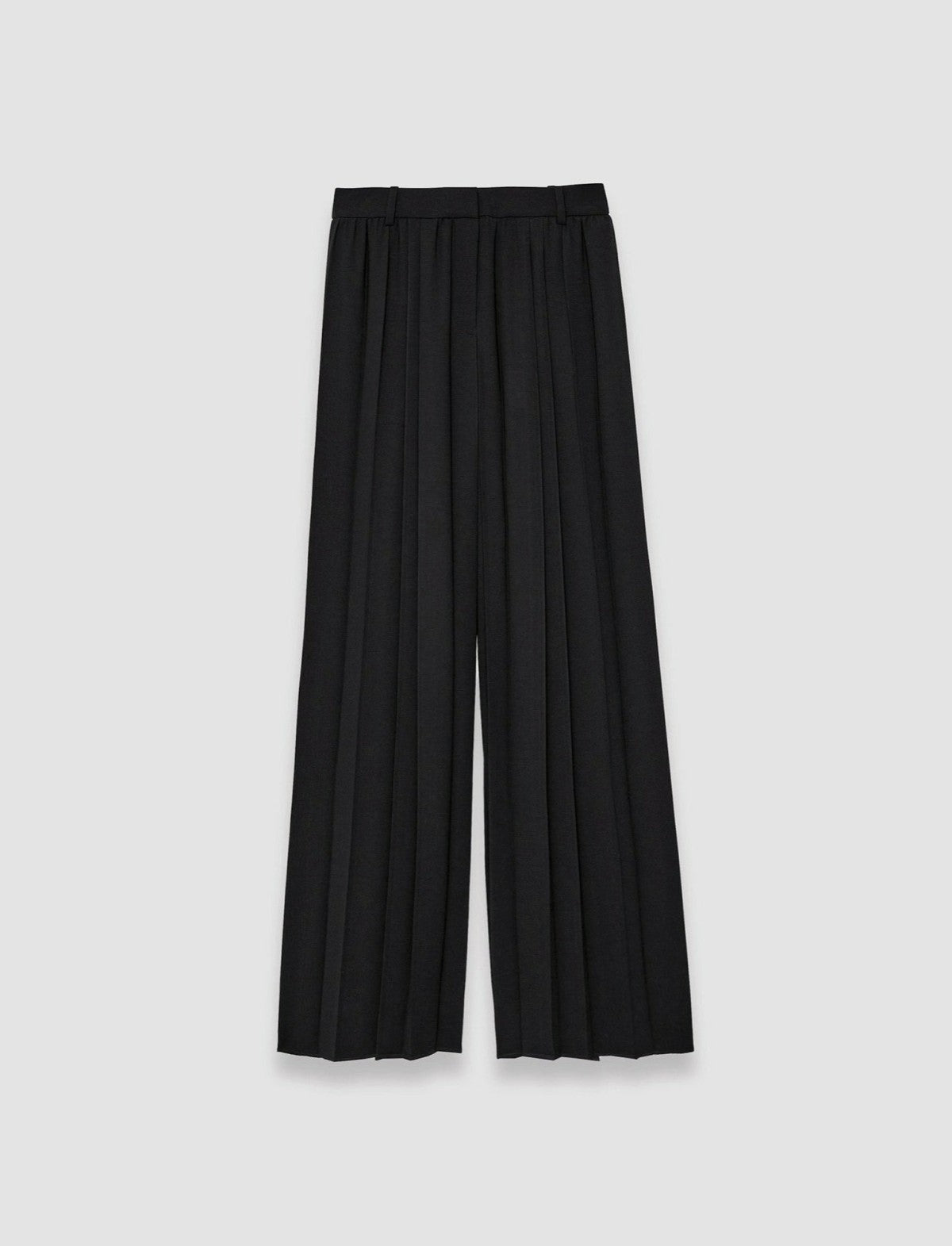 JOSEPH Fashion Women Tibre Airy Plissé Trousers Black
