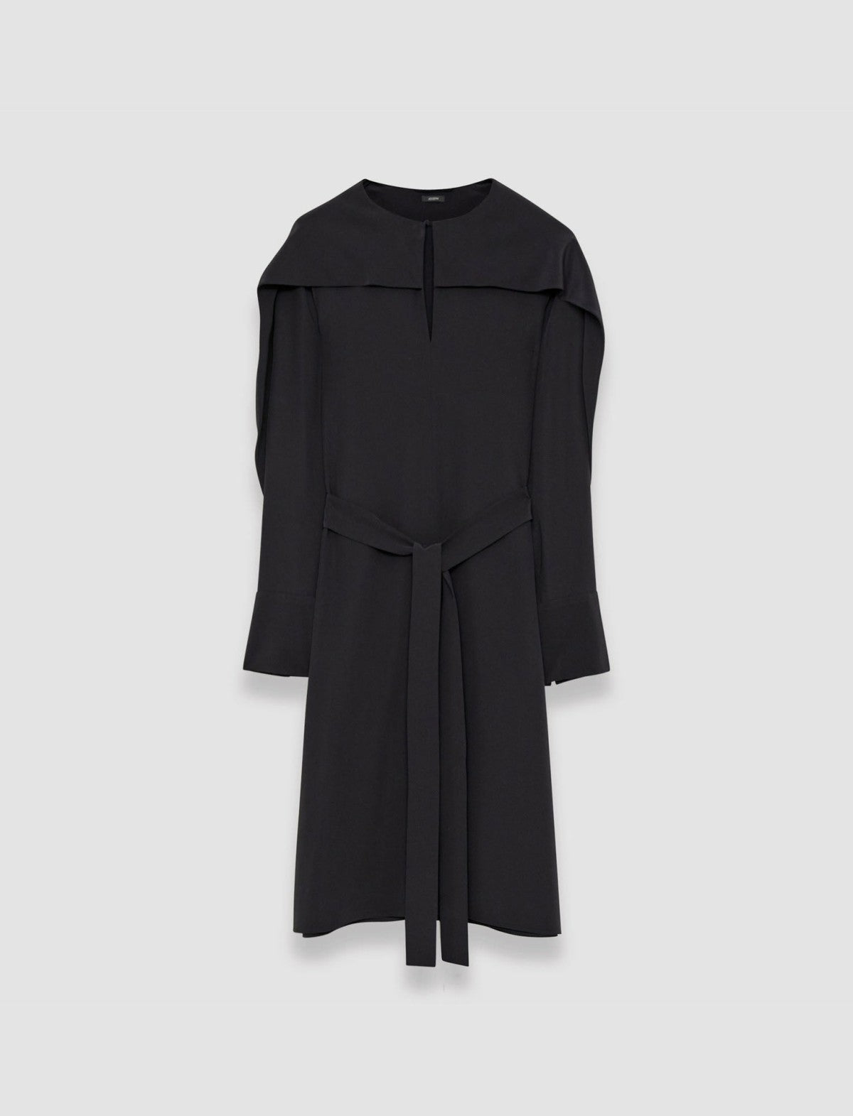JOSEPH Fashion Women Silk Crepe de Chine Danville Dress Black