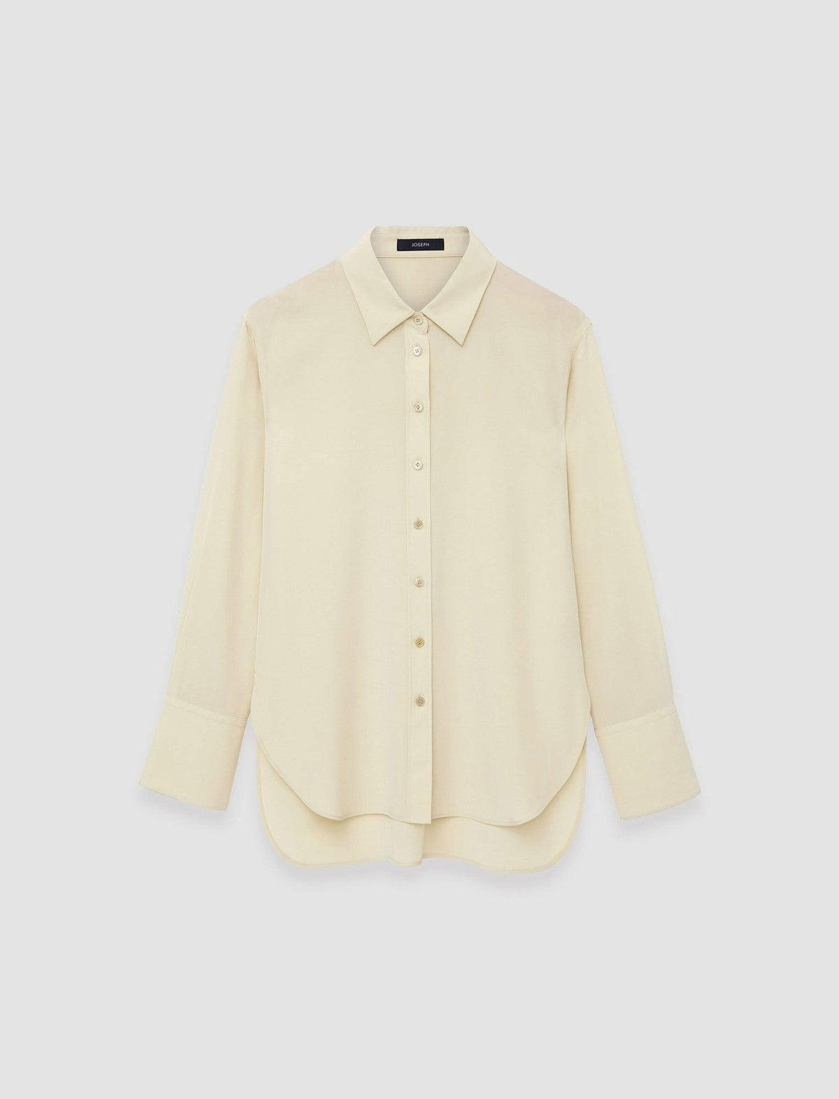 JOSEPH Fashion Women Joe Silk Crepe de Chine Blouse Pale Olive