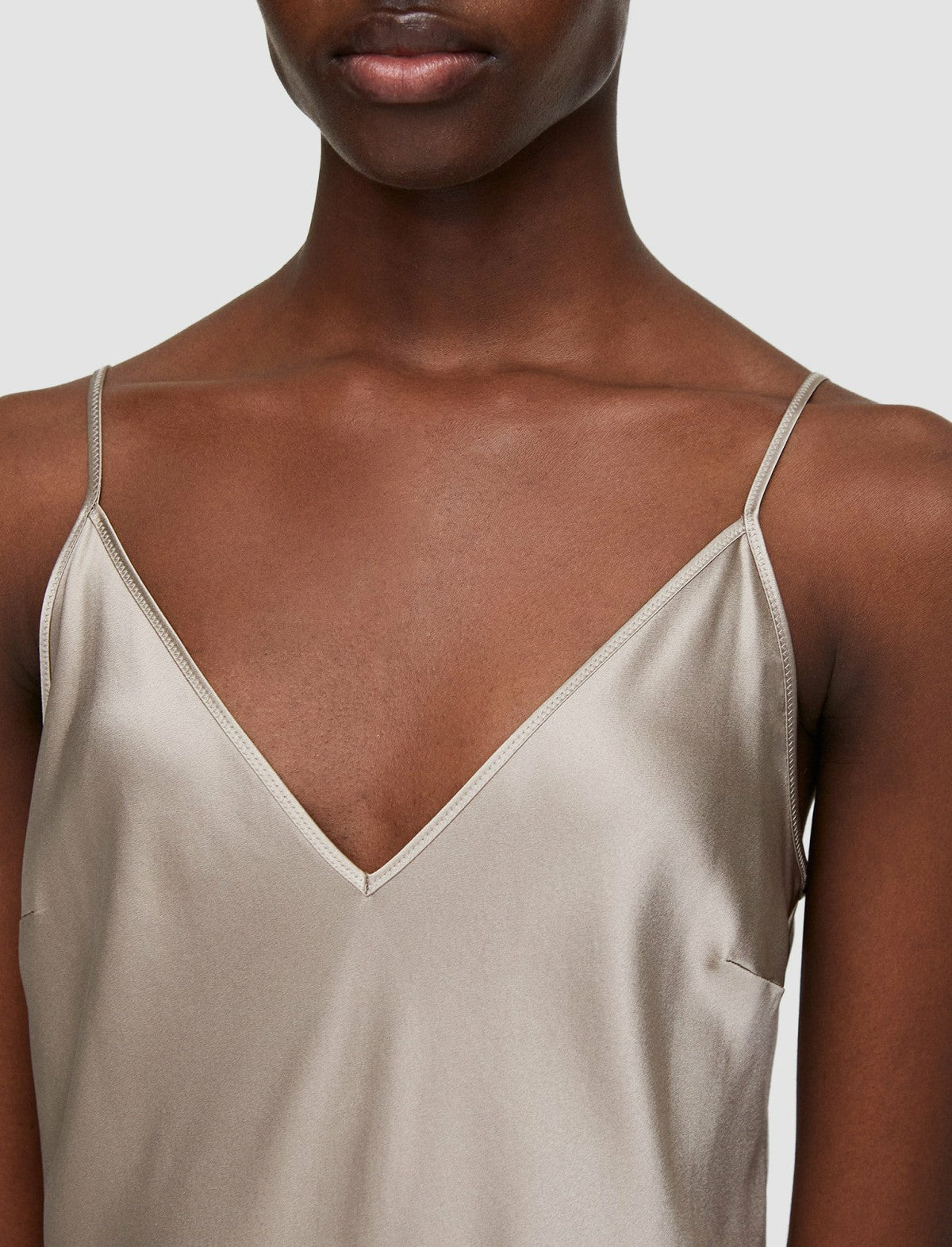 JOSEPH Fashion Women Silk Satin Clea Dress Spark