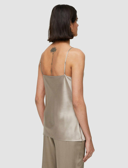JOSEPH Fashion Women Clea Silk Satin Camisole Spark