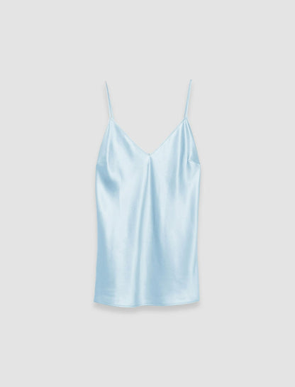 JOSEPH Fashion Women Clea Silk Satin Camisole Arctic