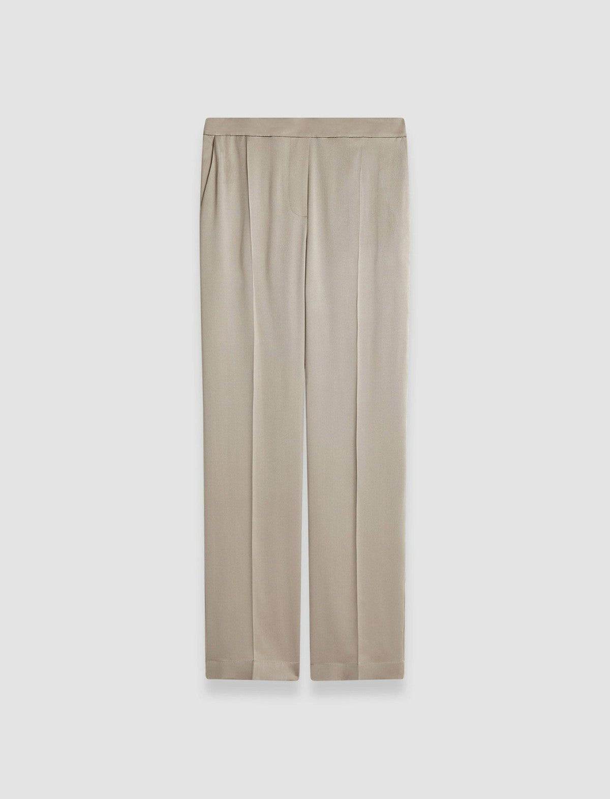 JOSEPH Fashion Women Tova Silk Satin Trousers Spark