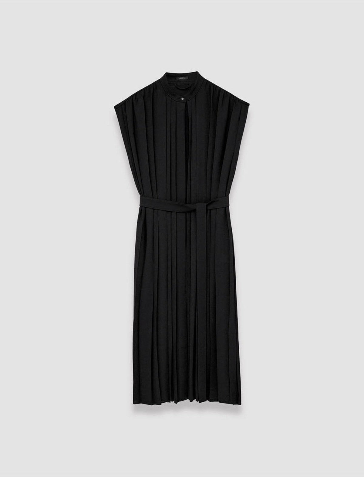 JOSEPH Fashion Women Davidge Airy Plissé Dress Black