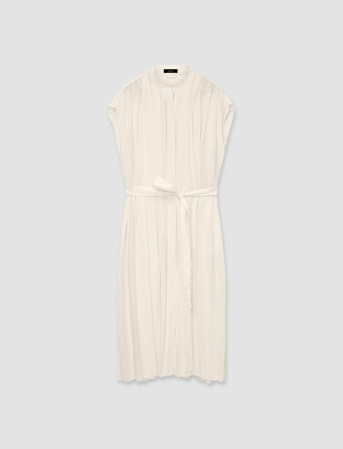 JOSEPH Fashion Women Davidge Airy Plissé Dress Papyrus