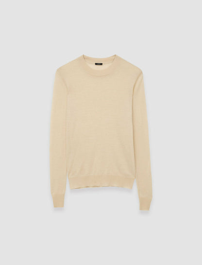 JOSEPH Fashion Women Cashair Round Neck Jumper Safari