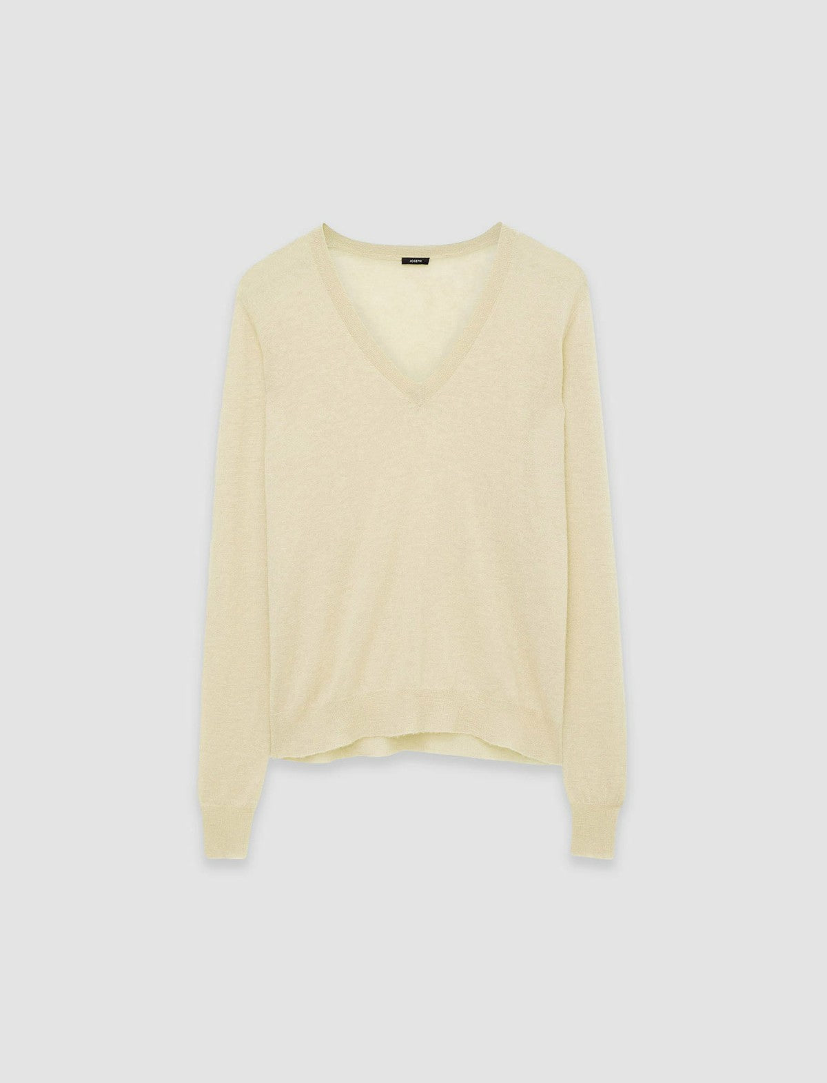 JOSEPH Fashion Women Cashair V Neck Jumper Safari
