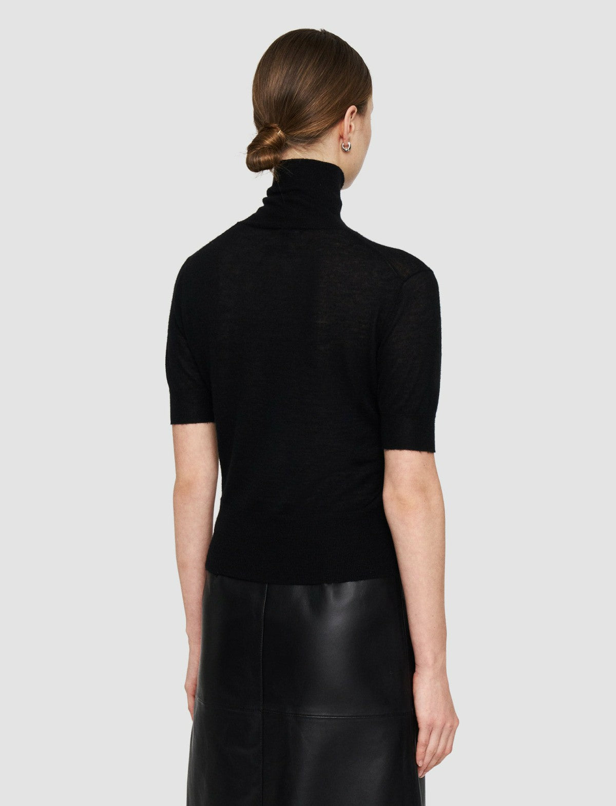 JOSEPH Fashion Women Cashair Top Black