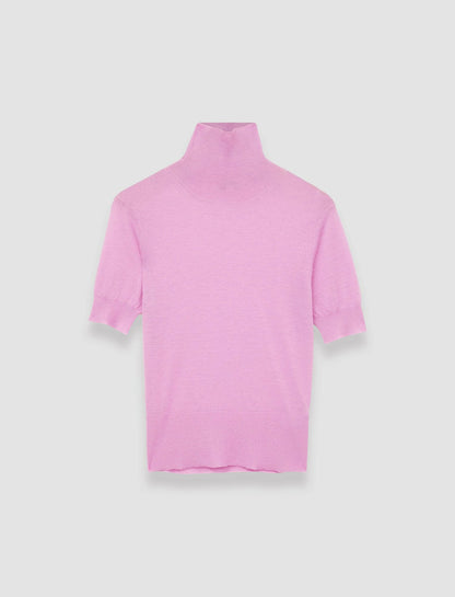 JOSEPH Fashion Women Cashair Top Begonia Pink