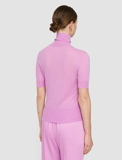 JOSEPH Fashion Women Cashair Top Begonia Pink
