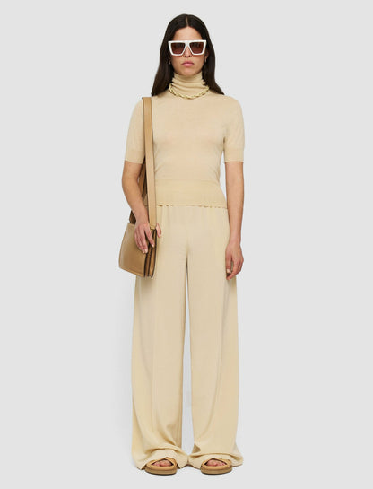 JOSEPH Fashion Women Cashair Top Safari