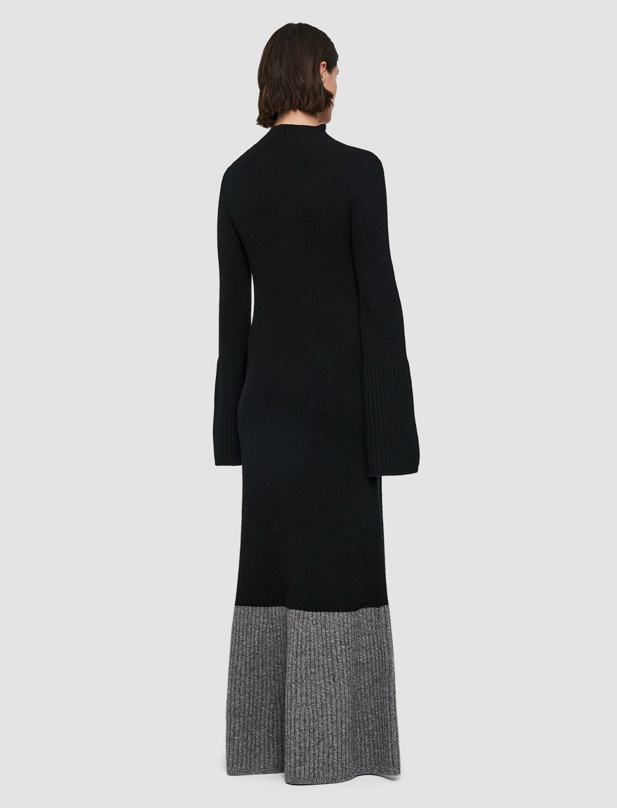 JOSEPH Fashion Women Colour Block Dress Black/Grey