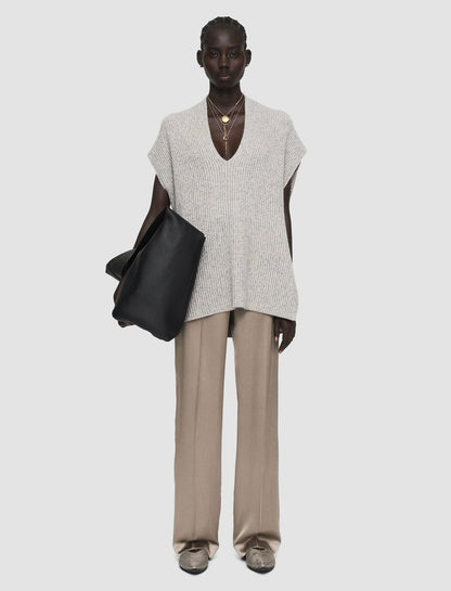 JOSEPH Fashion Women Luxe Cashmere Vest Spark