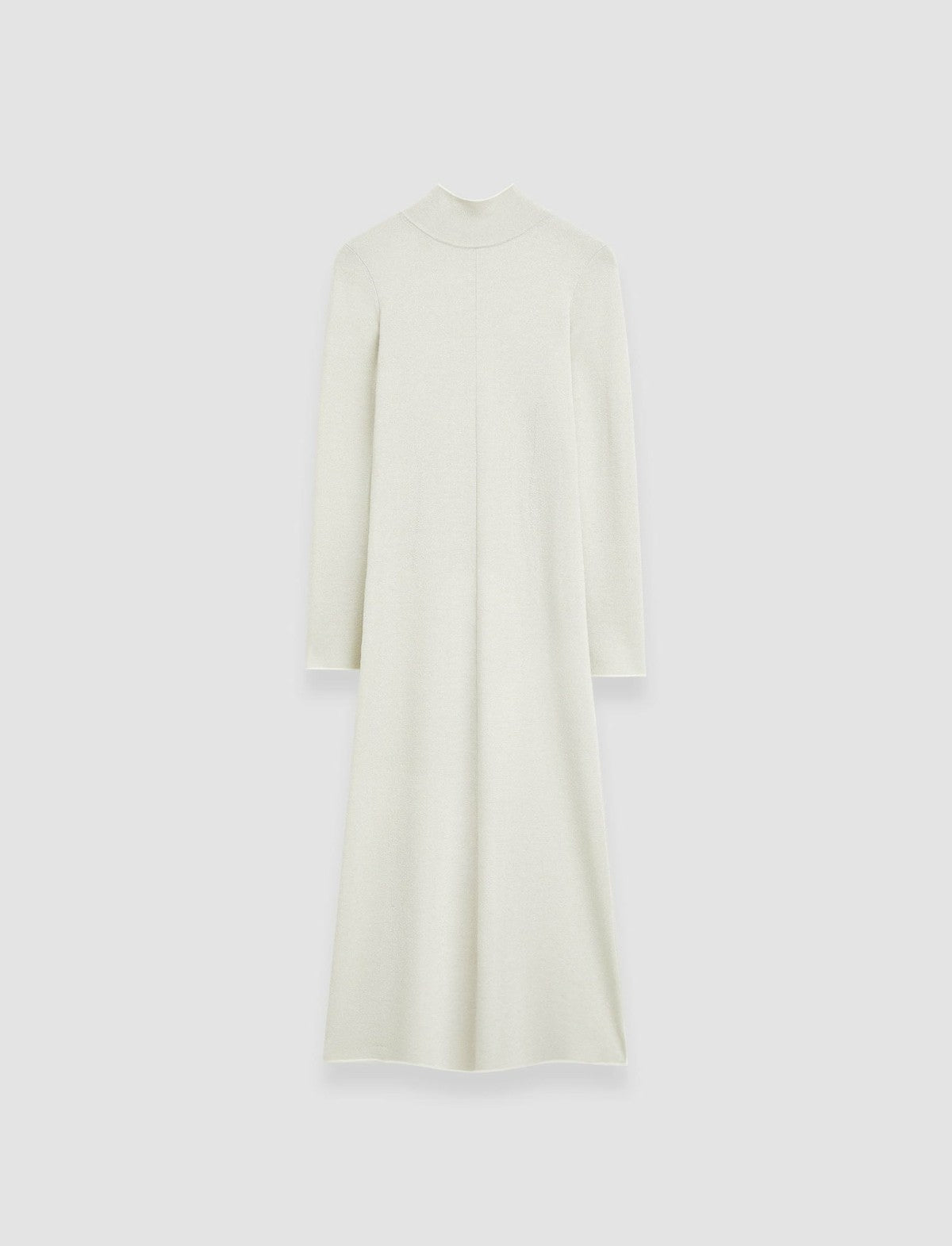JOSEPH Fashion Women Double Face Lurex Merino Dress Ivory