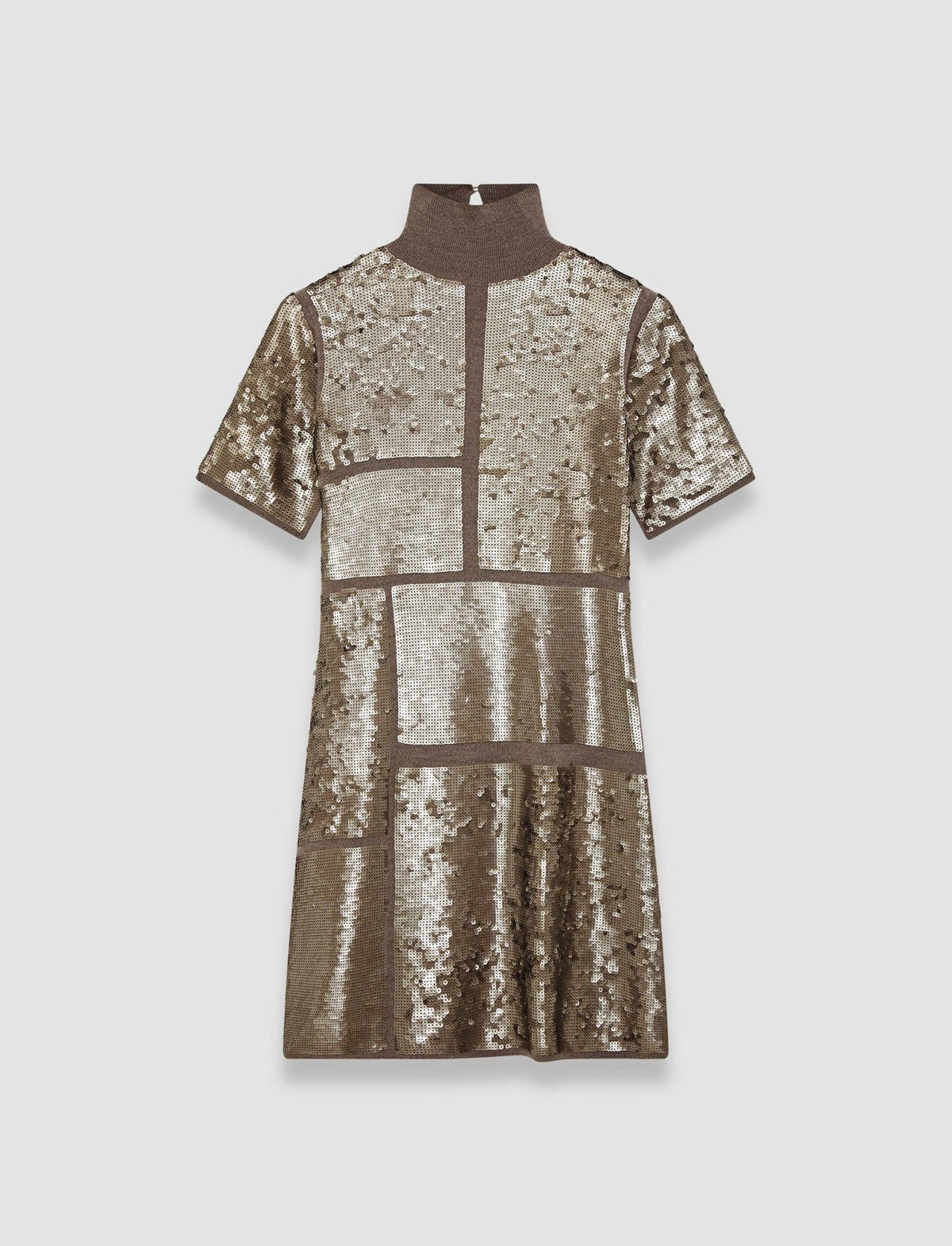 JOSEPH Fashion Women Sequins Knit Dress Spark