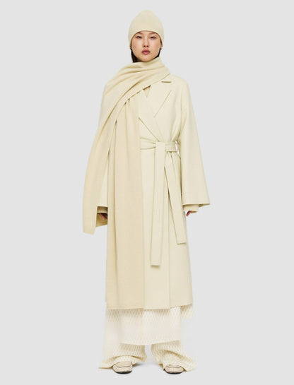 JOSEPH Fashion Women Pure Cashmere Scarf Pale Olive