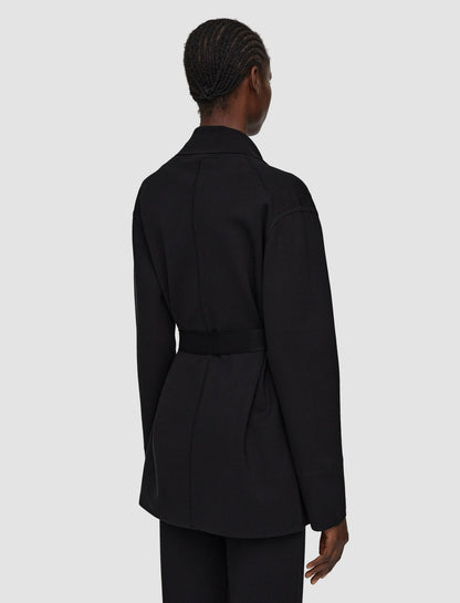 JOSEPH Fashion Women Silk Stretch Jacket Black