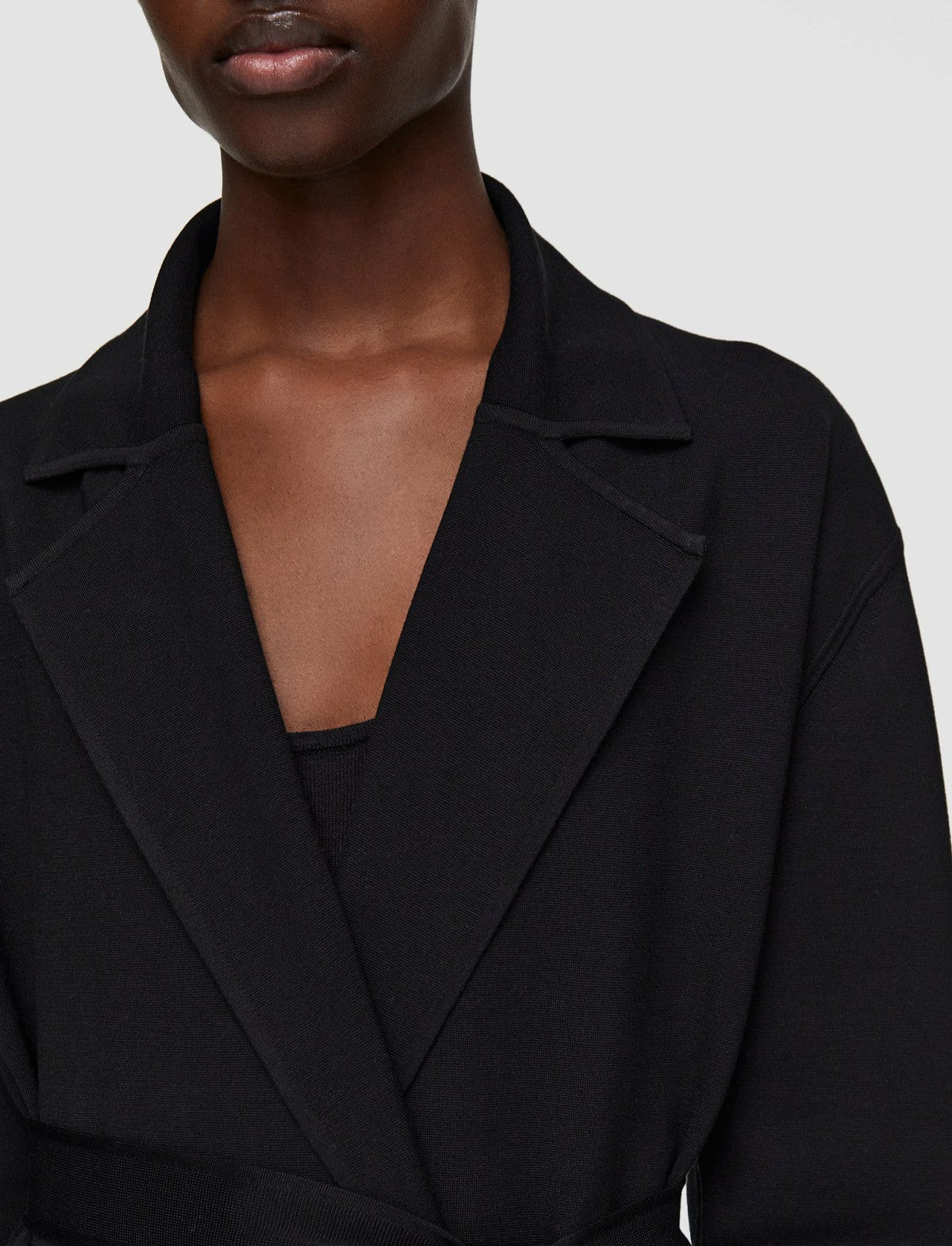 JOSEPH Fashion Women Silk Stretch Jacket Black