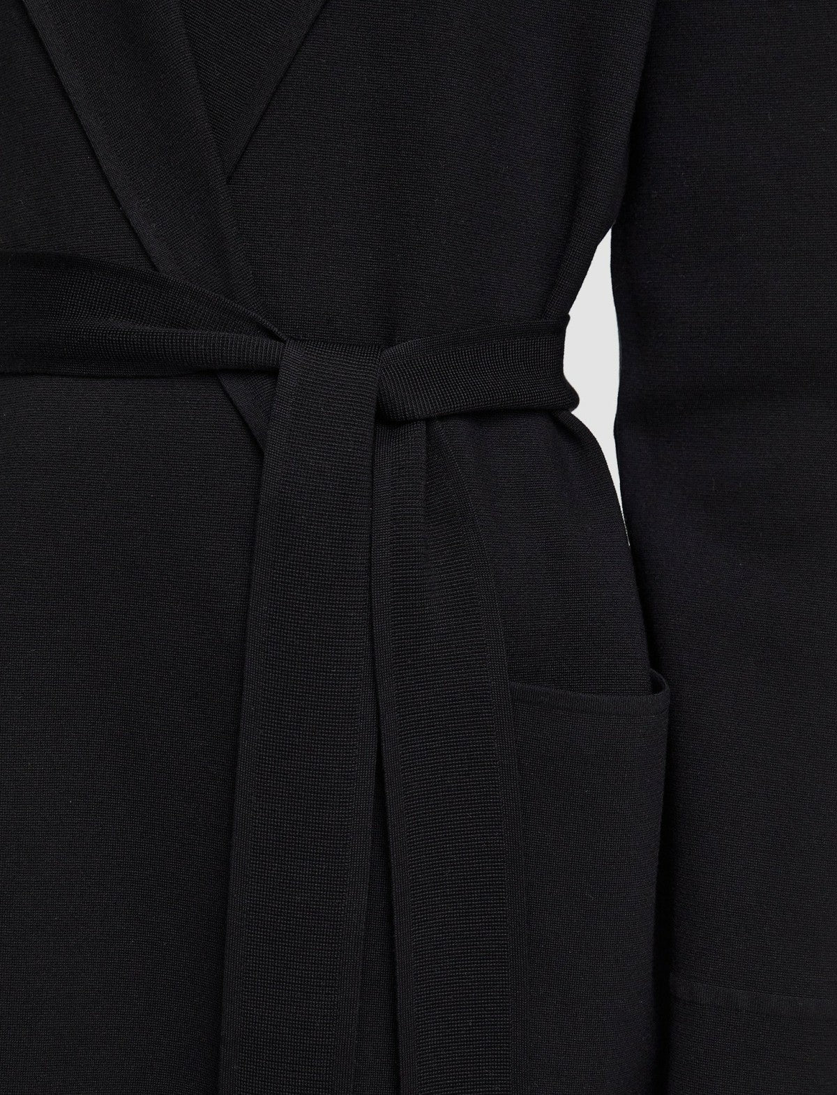 JOSEPH Fashion Women Silk Stretch Jacket Black