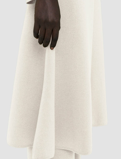 JOSEPH Fashion Women Silk Stretch Dress Ivory
