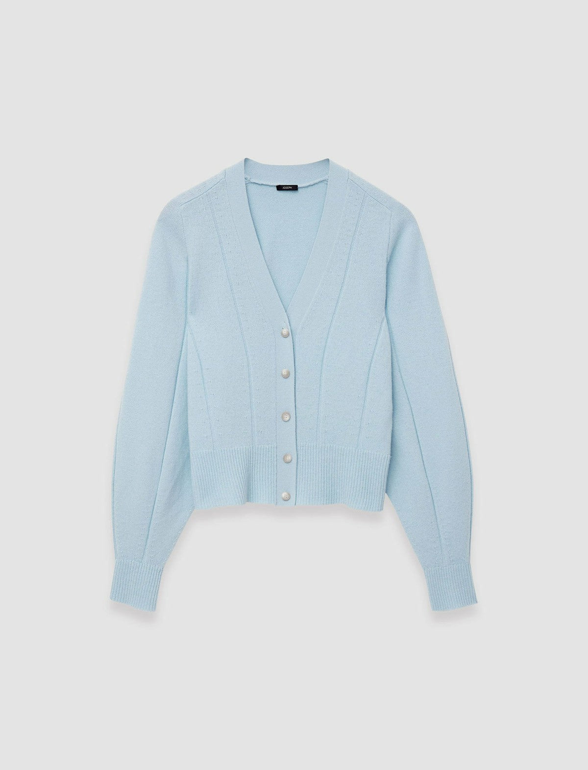 JOSEPH Fashion Women Soft Wool Cardigan Arctic