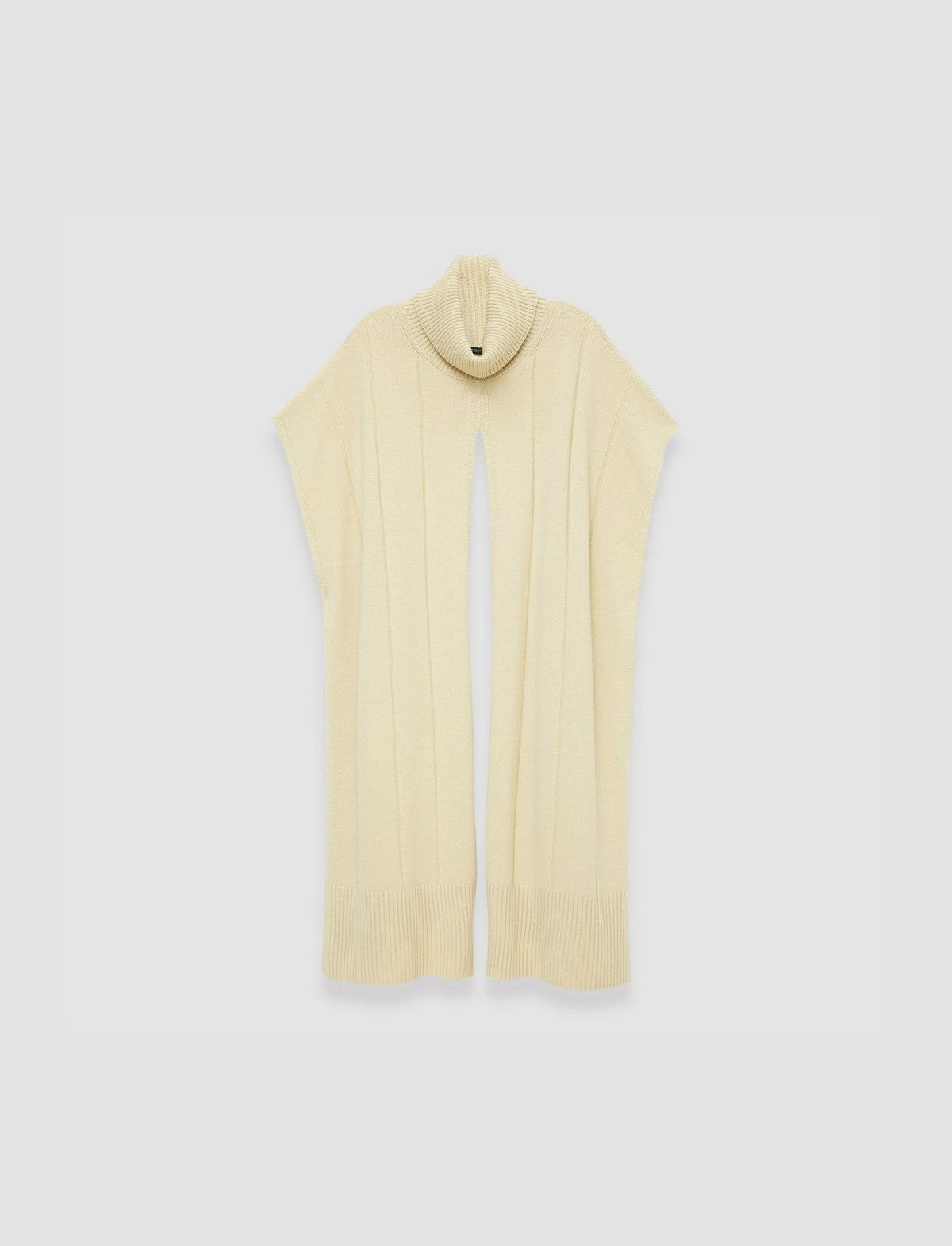 JOSEPH Fashion Women Soft Wool Poncho Pale Olive