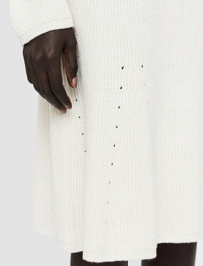 JOSEPH Fashion Women Linen Cotton Knitted Skirt Ivory
