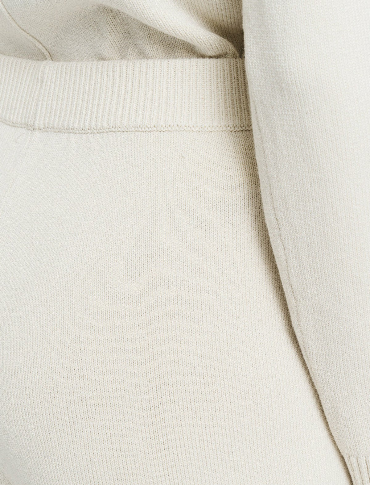 JOSEPH Fashion Women Silk Cashmere Culottes Oyster White