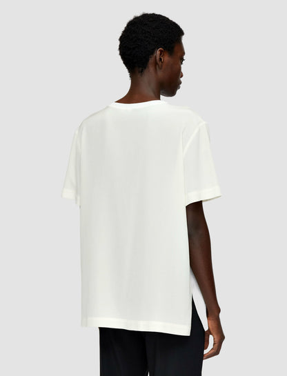 JOSEPH Fashion Women Rubin Crepe de Soie Silk Blouse Ivory