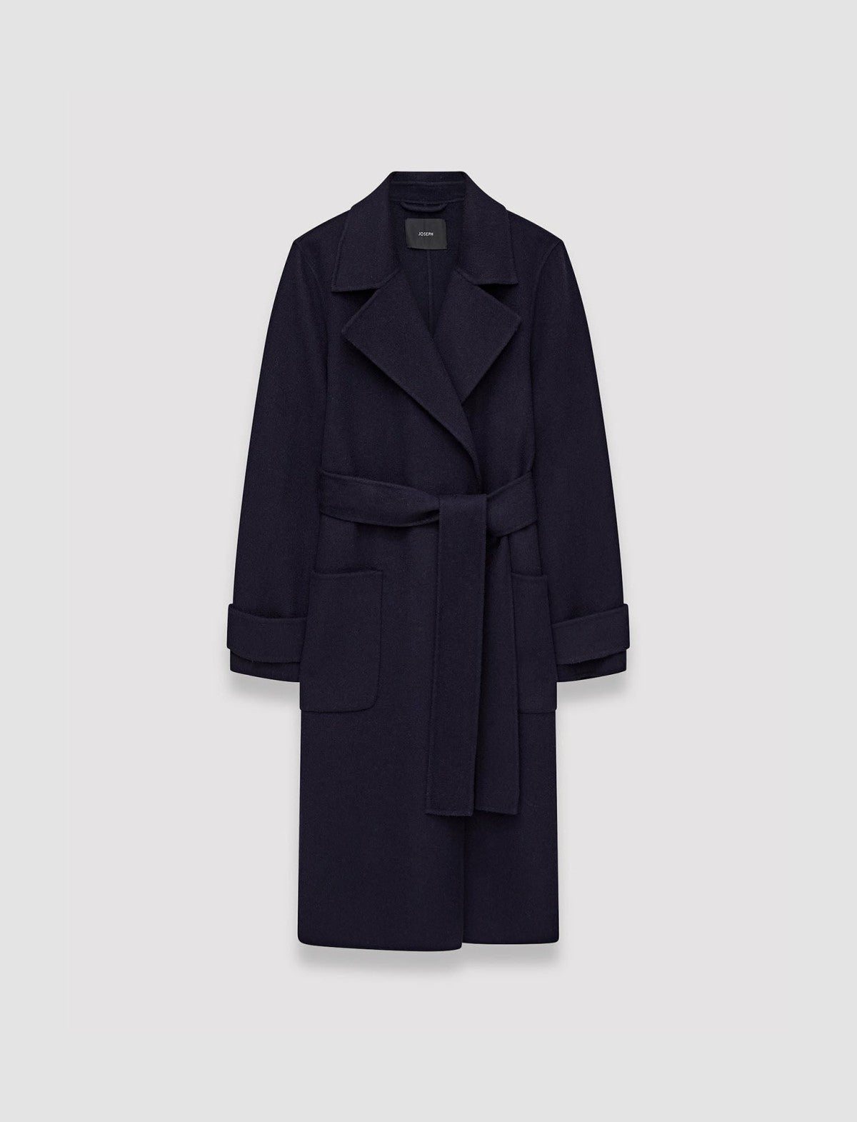 JOSEPH Fashion Women Arline Double Face Cashmere Coat Navy