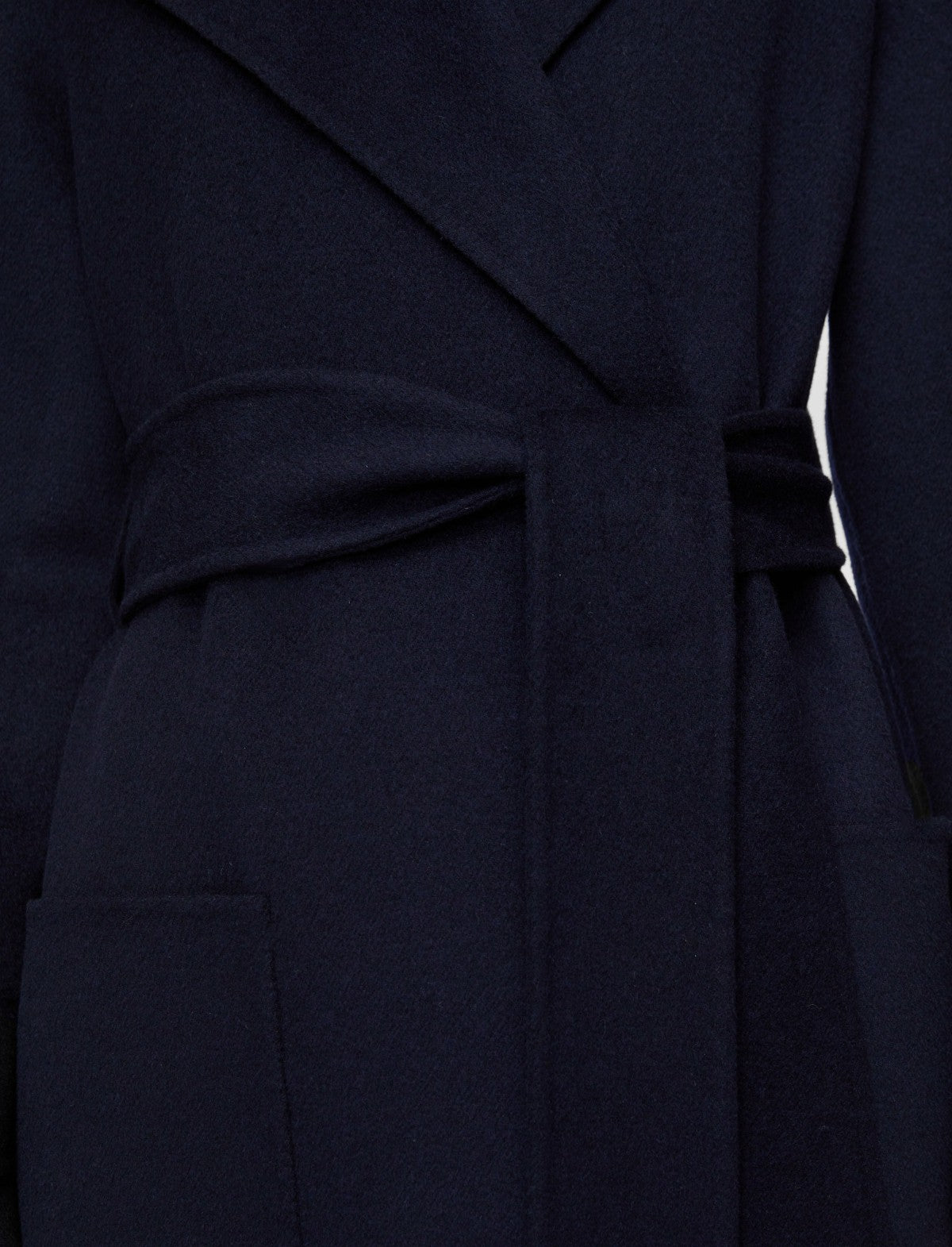 JOSEPH Fashion Women Arline Double Face Cashmere Coat Navy