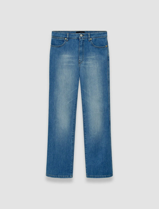 JOSEPH Fashion Women Denim Stretch York Trousers Indigo Wash