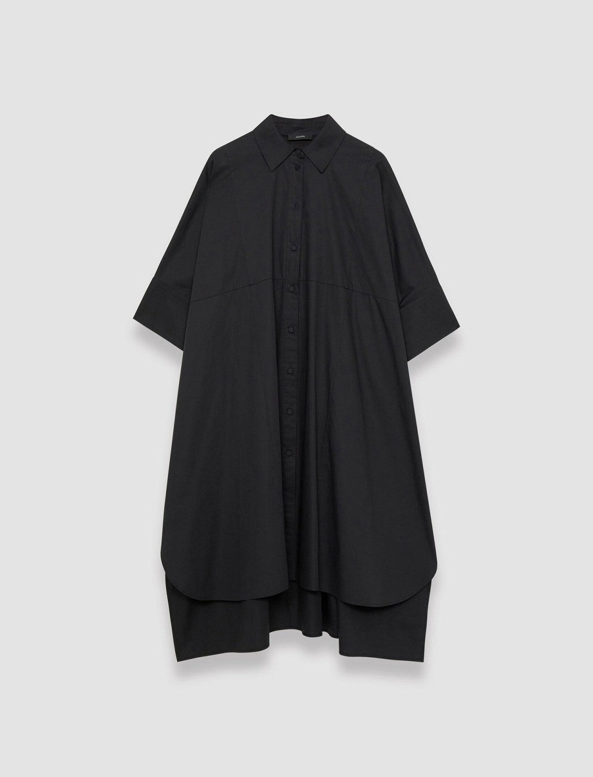 JOSEPH Fashion Women Dania Poplin Dress Black