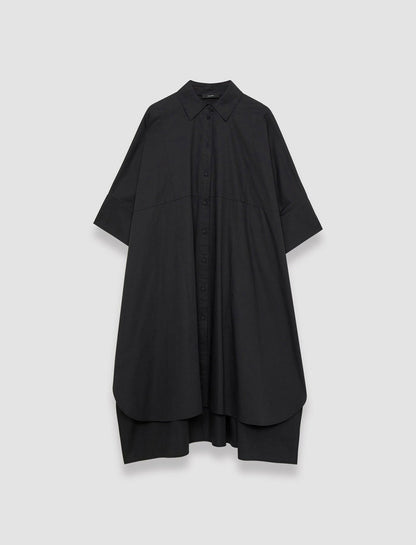 JOSEPH Fashion Women Dania Poplin Dress Black