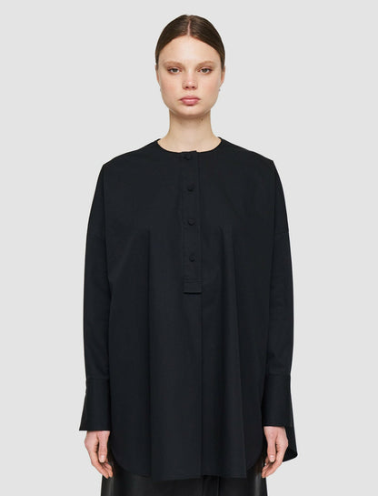 JOSEPH Fashion Women Poplin Botha Blouse Black