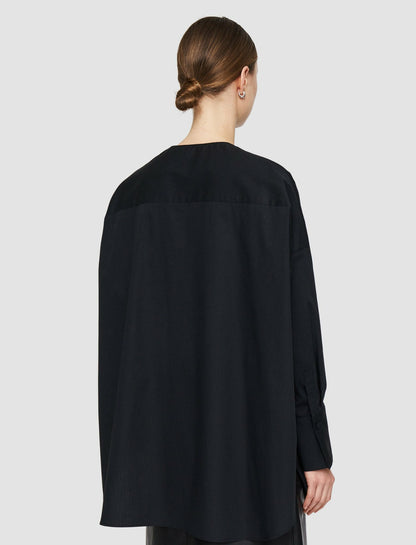 JOSEPH Fashion Women Poplin Botha Blouse Black